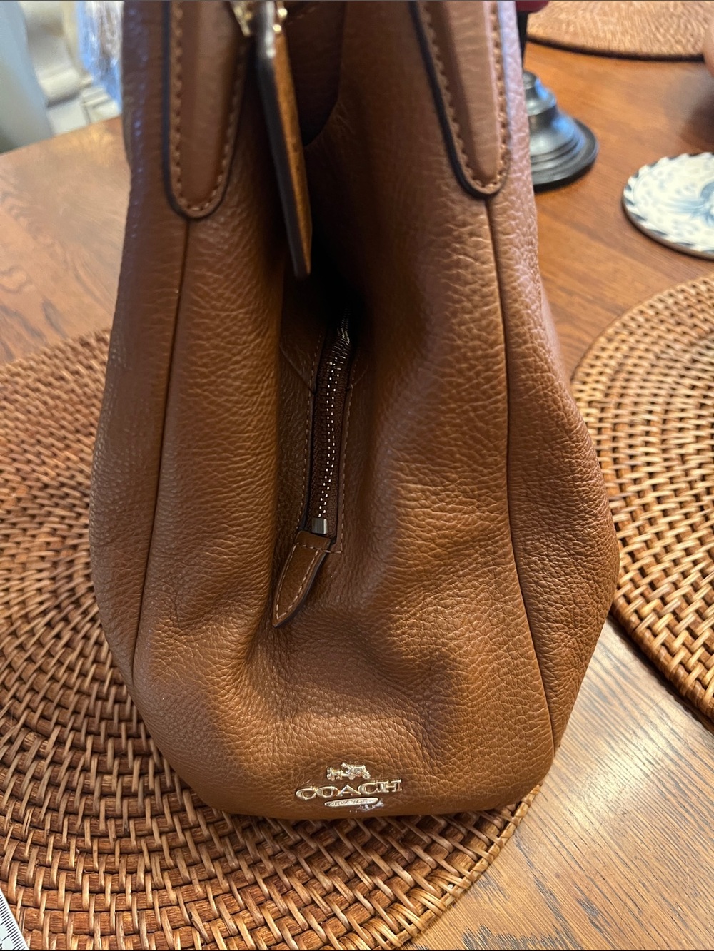 Coach Madison Phoebe Leather Hobo Shoulder Bag EEEUC